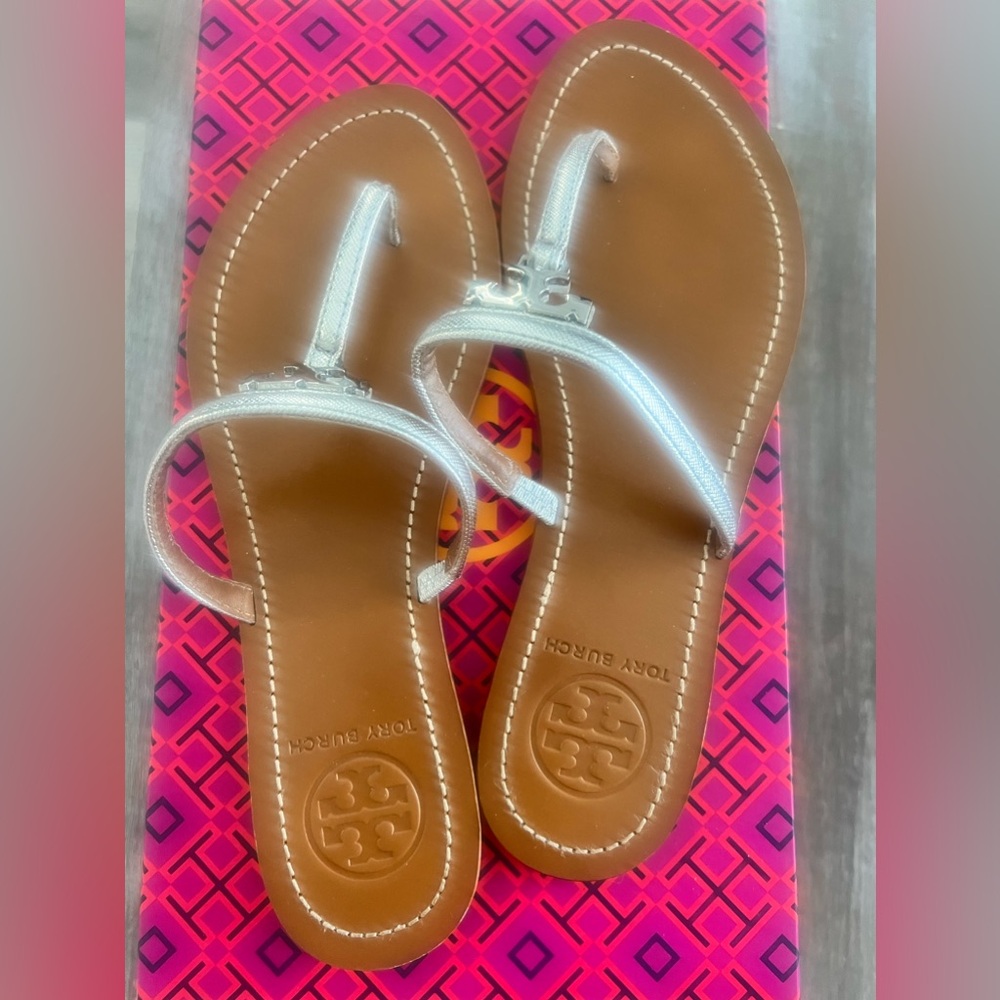 Tory Burch T Logo Flat Thong